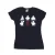 Disney Dames/Dames Big Hero 6 Baymax Veel Poses Katoenen T-Shirt (Marineblauw)