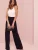 Lipsy Pantalon  zwart