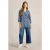 White Stuff Annie Longline Shirt Blue Print