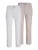 JACK & JONES Chino  beige / wit