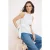 TRENDYOLMİLLA Dames Wit Effen Mouwloos Regular fit Blouses