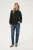 Blouse met lange mouwen Relaxed fit Blac