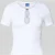 Hugo Blue slim fit T-shirt van katoenmix model ‘DIHEART_B’