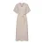 Expresso midi jurk beige
