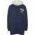 Tommy Jeans Dames/Dames Rugbedrukking Hoodie (Marine)