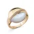 Orphelia Dames 925 Sterling Zilveren Ring – Goud ZR-7506/G