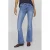 VILA regular waist flared jeans light blue denim