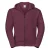 Russell Heren Authentiek Sweatshirt met capuchon (Bourgondië)
