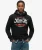 Perfect Fit Script Hoodie Zwart