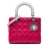Lady Dior Handtas met Gegarneerd Element