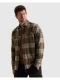 Pme Legend The Jones Brushed Shadow Grindle Check Psi2609264 Overhemd 8168 Cappuccino