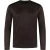 Malelions Premium Mercerized Cotton Longsleeve T-Shirt | Dark Brown