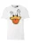 LOGOSHIRT Shirt ‘Donald Duck’  curry / oranje / wit