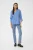 Blouse met lange mouwen Regular fit Ebb and Flow blue