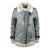 Parajumpers Haven Shearling Nine ijzergrijs leren jack