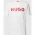 HUGO T-shirt met labelopschrift, model ‘DULIVIO’