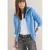 Cecil Dames Jas met capuchon in Blauw