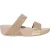 FitFlop Glitz-slippers met dubbele bandjes voor dames (Roze Goud)