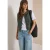 Teddy-vest met softshell-details