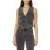 Scotch & Soda Crop Denim Vest Dark Slate