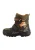LURCHI Snowboots ‘Kepa’  donkerbeige / kaki / olijfgroen / oranje
