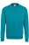 HAKRO 471 Comfort Fit Sweatshirt ronde hals smaragd, Effen