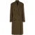 Acne Studios geruite jas van wolmix met dubbele rij knopen