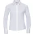 Russell Collectie Dames/Dames Lange Mouwen Poly-Katoen Gemakkelijk Onderhoud Gepaste Poplin Shirt (Wit)