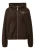 QS Sweatvest  donkerbruin