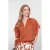 Geisha 63345-45 202 top bat sleeve ginger