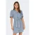 ONLY spijker blousejurk light blue denim