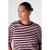 MS Mode gestreept T-shirt Plus Size – rood
