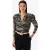 IRO Paris Charinaspe Blouse In Black/gold