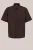 WE Fashion – Heren relaxed fit overhemd van linnenmix – Relaxed Fit – Donkerbruin – Linnen –
