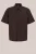 WE Fashion – Heren relaxed fit overhemd van linnenmix – Relaxed Fit – Donkerbruin – Linnen –