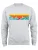 Cotton Prime Sweatshirt ‘Let’s Hiking’  turquoise / geel / grijs / oranje