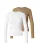 ABOUT YOU Shirt ‘Insa’  kaki / wit