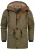 INDICODE JEANS Winterjas ‘Gillespie’  olijfgroen