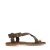 Manfield leren sandalen bruin