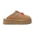 EVER AU Dames schapenvacht pantoffels met plateauzool – Caspian