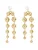 A&C Oslo – Nordic Design Jewellery Oorbellen ‘Tone Damli  – Pearls’  goud