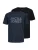 Jack & Jones Junior Shirt  marine / navy / zwart