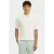 Selected regular polo gebreid ecru