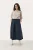 Rok A-shape After Midnight dark blue