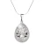 Halsketting Agidel met Swarovski-kristallen