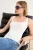 TRENDYOLMİLLA Dames Ecru Effen Kort Getailleerd Blouses