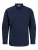 JACK & JONES Overhemd  navy / azuur / wolwit