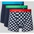 Happy Socks Boxershort met elastische band in een set van 3 stuks