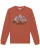 Watapparel Sweatshirt ‘ Geometric Landscape ‘  lichtbruin / gemengde kleuren