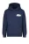 Vingino hoodie Nar met backprint donkerblauw
